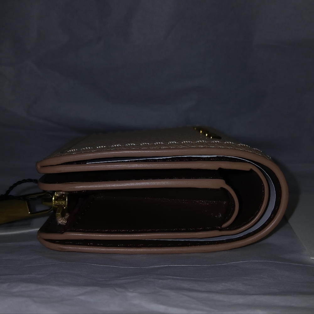 Final❗️Marc Jacobs Genuine Leather The Compact Wallet  Rose, Colorblock - Picture 8 of 14
